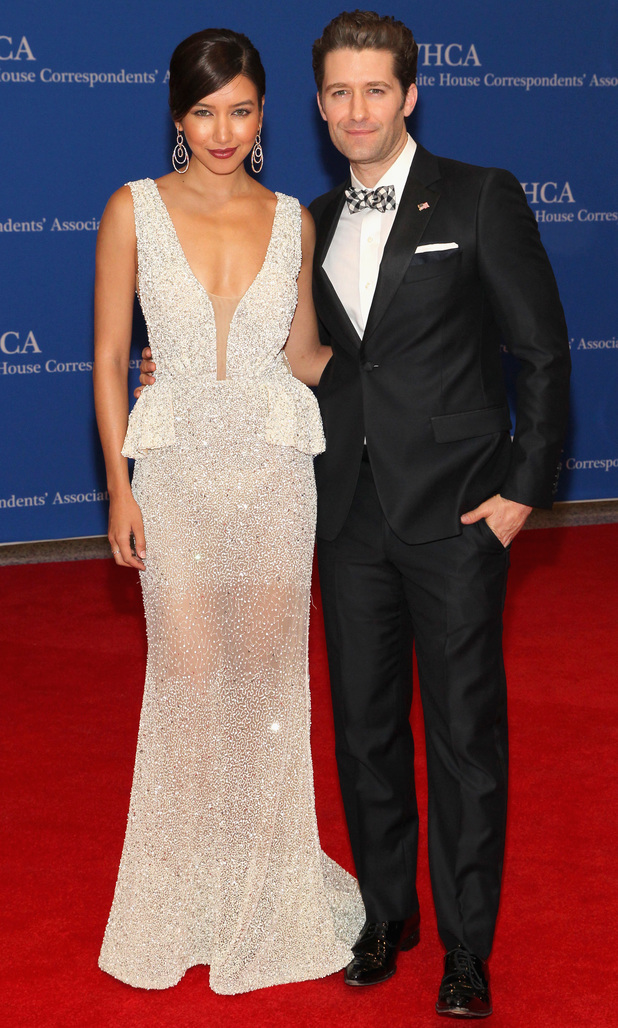 100th Annual White House Correspondents' Association Dinner: Renee Puente and Matthew Morrison