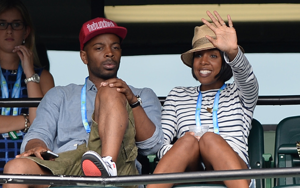 Tim Witherspoon and Kelly Rowland 