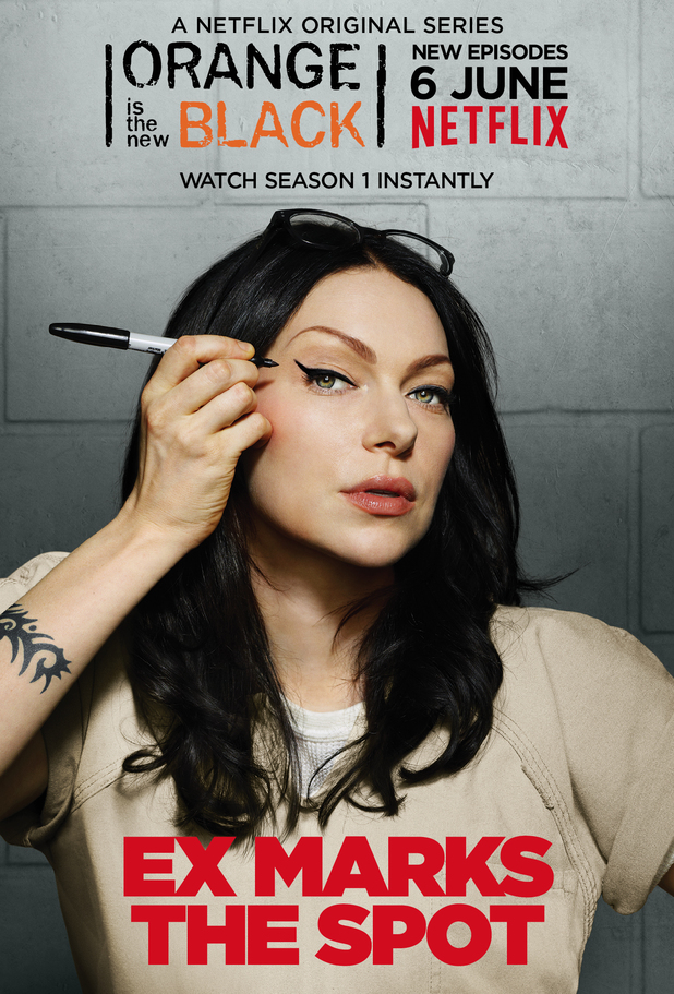 Laura Prepon as Alex in Orange Is the New Black season two character poster