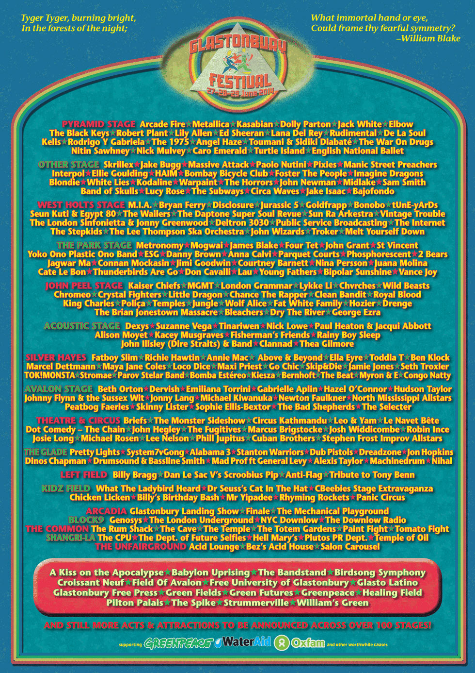 Here's the Croissant Neuf Line-up for Glastonbury 2023