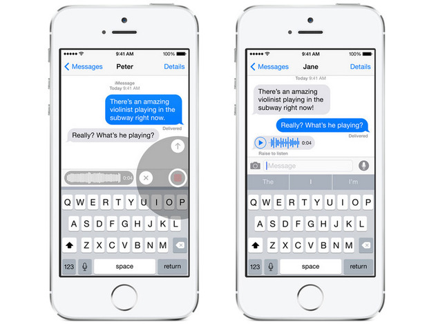 iOS 8 messaging