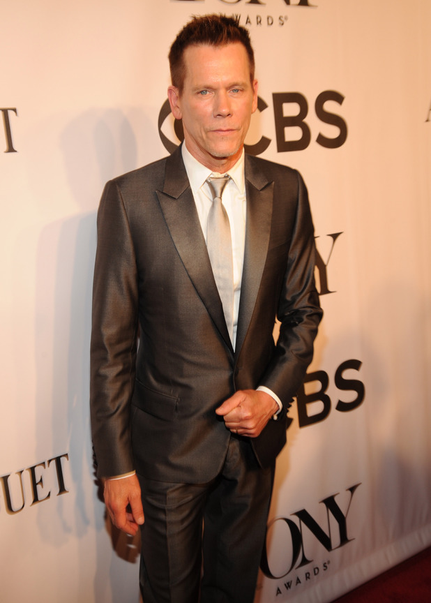 Kevin Bacon arriving at the 68th Annual Tony Awards 2014
