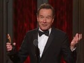 The actor is awarded for portraying Lyndon B Johnson in All the Way.