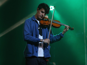 Clean Bandit perform on Day 2 of The Isle of Wight Festival 2014