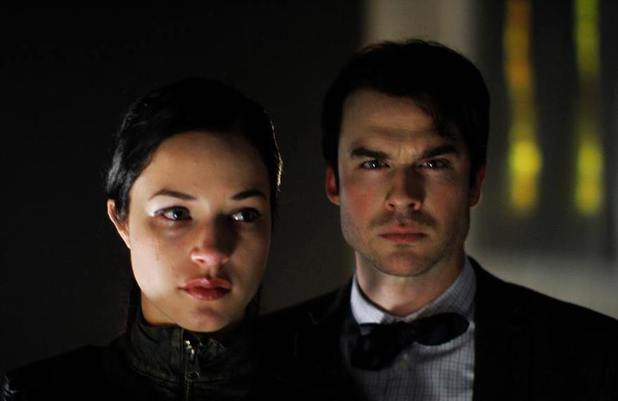 Alexis Knapp and Ian Somerhalder in The Anomaly