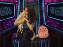 Danielle is thrilled when her dog Coco arrives in the Diary Room for a visit.