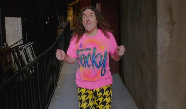 weird al tacky shirt