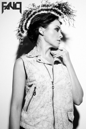 Dannii Minogue photoshoot for Fault Magazine