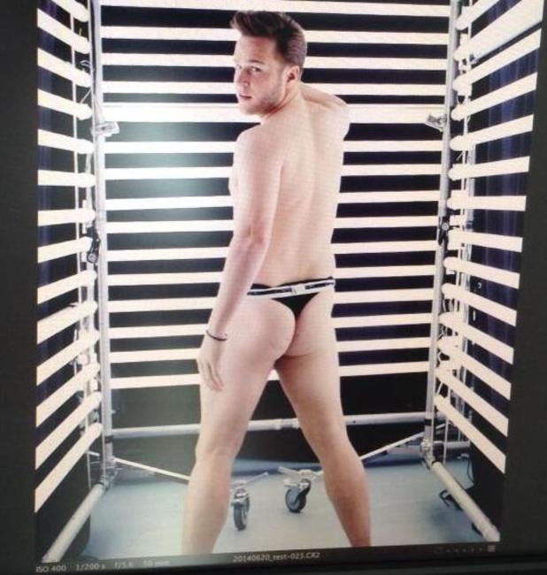 Olly Murs in a thong