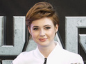 The actress says working on Doctor Who gave her relevant experience filming sci-fi.