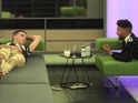 Christopher suggests his fellow housemate tries to "embarrass" him.
