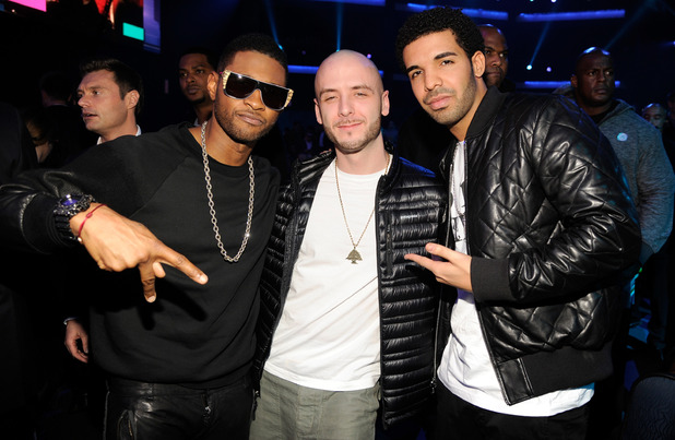 Usher, Noah '40' Shebib and Drake
