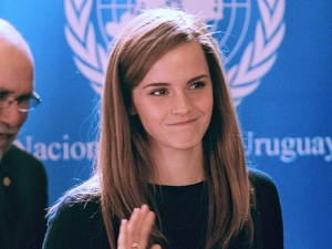 British Actor and UN Women Goodwill Ambassador Emma Watson arrives to the presentation of the UN Womens HeForShe campaign to Non Governmental Organizations at the Uruguay's Parliament in Montevideo on September 17, 2014. The UN project intends to mobilize one billion men and boys as advocates and agents of change in ending the persisting inequalities faced by women and girls globally. The premise is that inequality is a human rights issue, the resolution of which will benefit everyone socially, politically and economically. AFP PHOTO/ Miguel ROJO (Photo credit should read MIGUEL ROJO/AFP/Getty Images)Emma Watson
17 Sep 2014