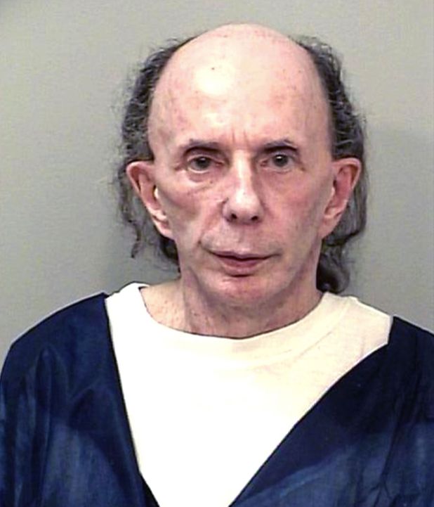 Shocking New Phil Spector Mugshots Released By Police   Showbiz News