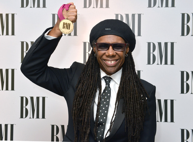 Nile Rodgers wins BMI award for 'Song of the Year' 2014