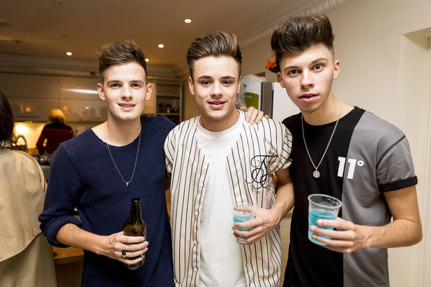 The X Factor contestants are seen having fun and watching fireworks whilst at The X Factor house