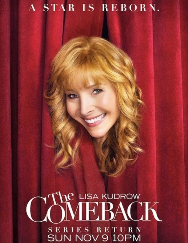 Lisa Kudrow in The Comeback series 2 poster - ustv-the-comeback-season-2-poster