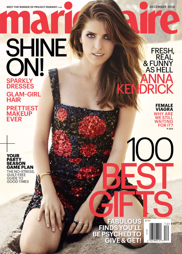 Anna Kendrick in Marie Claire