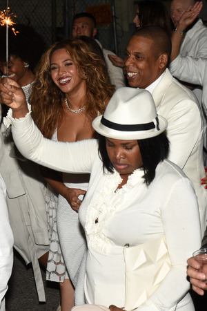 INF - Beyonce and Jay Z Dance In A Second Line Parade for Solange Knowles and Alan Ferguson Wedding Date of Picture: 11/16/2014 See the set: SPL892301