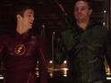 Stephen Amell and Grant Gustin share the small screen for two episodes.