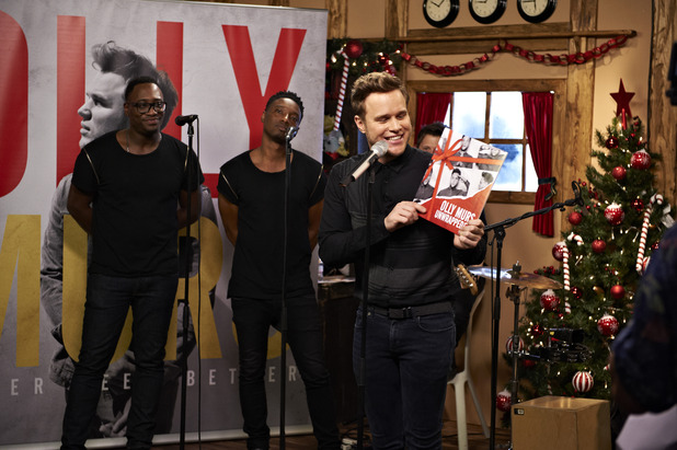 Olly Murs records his Christmas EP
