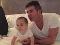 The X Factor judge's fashion sense is already rubbing off on his son.
