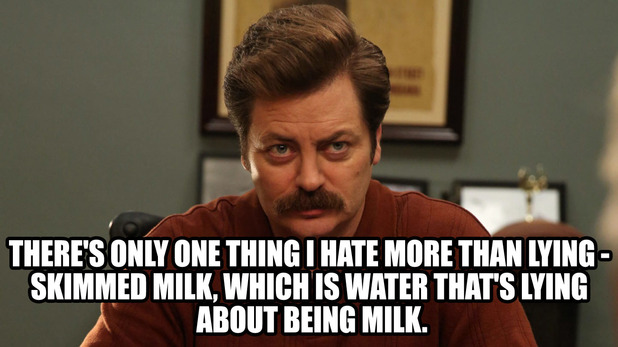 This Is Why Ron Swanson Was The Best Thing To Happen To ...
 Ron Swanson Quotes Salad