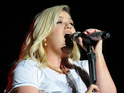 The singer performs as part of the theme's park annual celebrations.