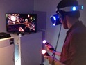 Hands-on with the latest virtual reality headset reveals fun new ways to interact with games.