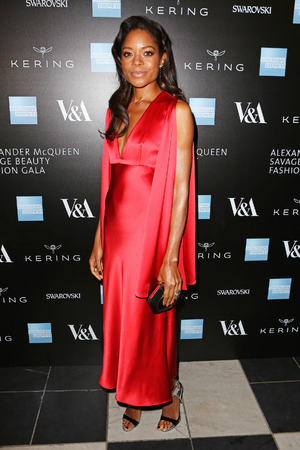 Naomie Harris at the Alexander McQueen: Savage Beauty Fahsion Gala at the V&A