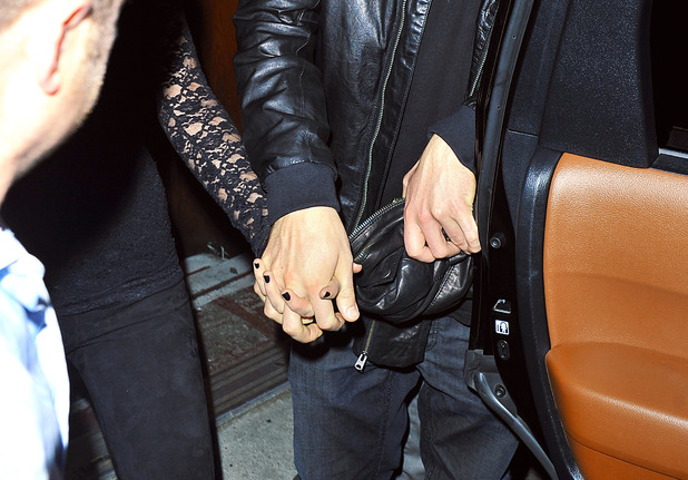 Taylor Swift & Calvin Harris seen leaving a concert together in Los Angeles