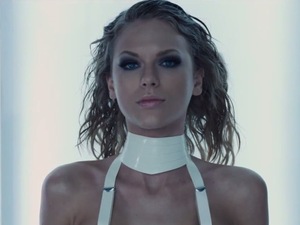 Taylor Swift in 'Bad Blood' music video.