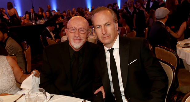 Better Call Saul's Bob Odenkirk and Jonathan Banks 