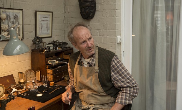 William Hurt as George in Humans episode 1
