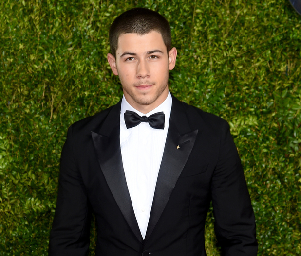 Nick Jonas at the 69th Tony Awards