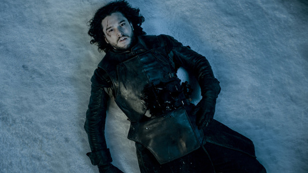 Kit Harington as Jon Snow in Game of Thrones S05E10