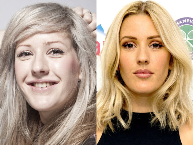Celebrity transformations: Ellie Goulding