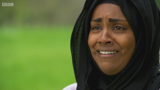 Nadiya Hussain on The Great British Bake Off