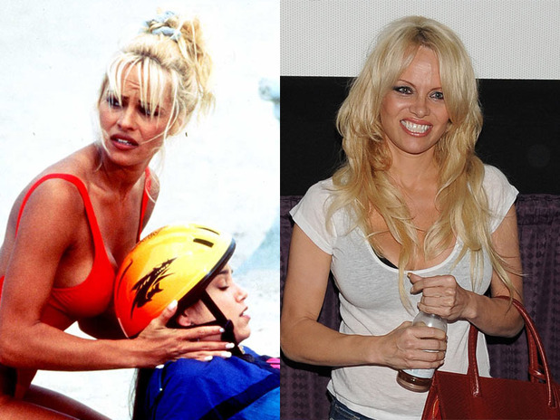 The cast of Baywatch, then & now: Pamela Anderson (C. J. Parker)