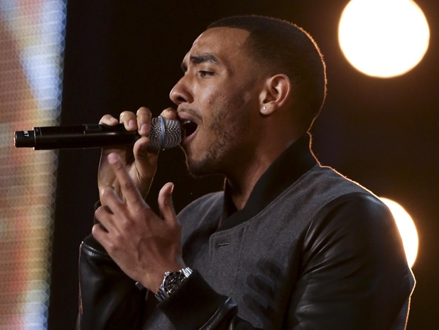 Josh Daniel performs for the judges on The X Factor