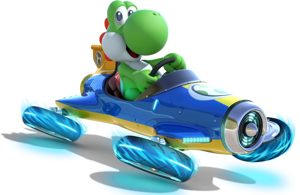 Yoshi in Mario Kart 8