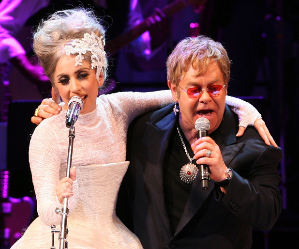 Lady Gaga's new album is "absolutely fabulous", according to Elton John