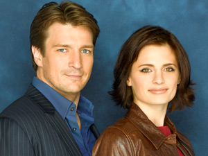 Richard Castle and Kate Beckett from Castle