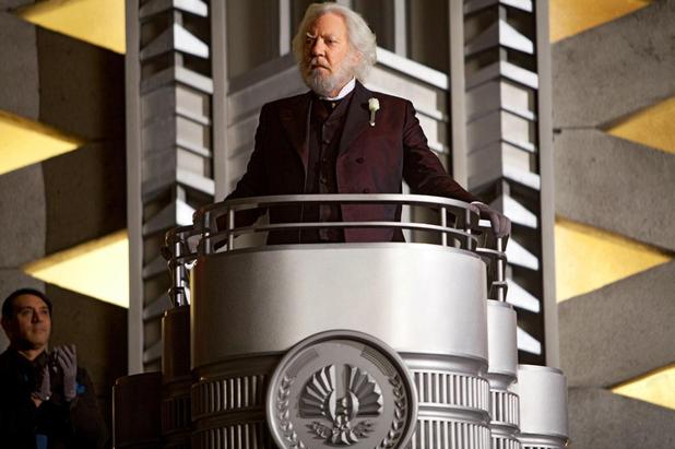 Only a world as messed up as Panem could turn the loveable Donald Sutherland into a ruthless dictator