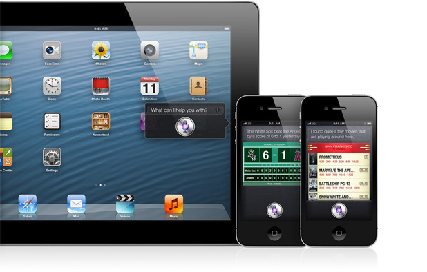 Apple WWDC 2012: Siri on the iPad.