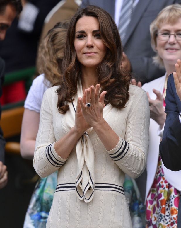 Duchess of Cambridge & Prince William at Wimbledon - pictures - Showbiz ...