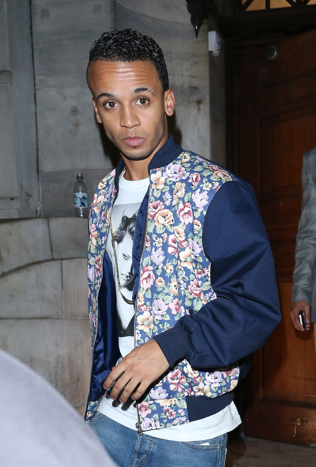 Aston Merrygold - X Factor 2012 acts & judges partying in London ...