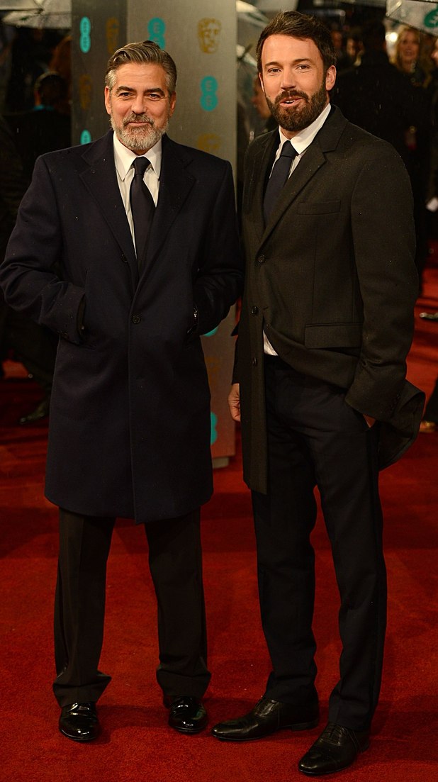 George Clooney and Ben Affleck - BAFTA Red carpet arrivals - Digital Spy