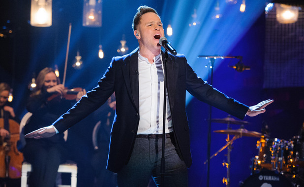 Olly Murs performs live on The Graham Norton Show
