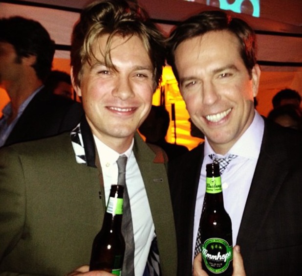 Taylor Hanson debuts Hanson Mmmhops beer with Ed Helms